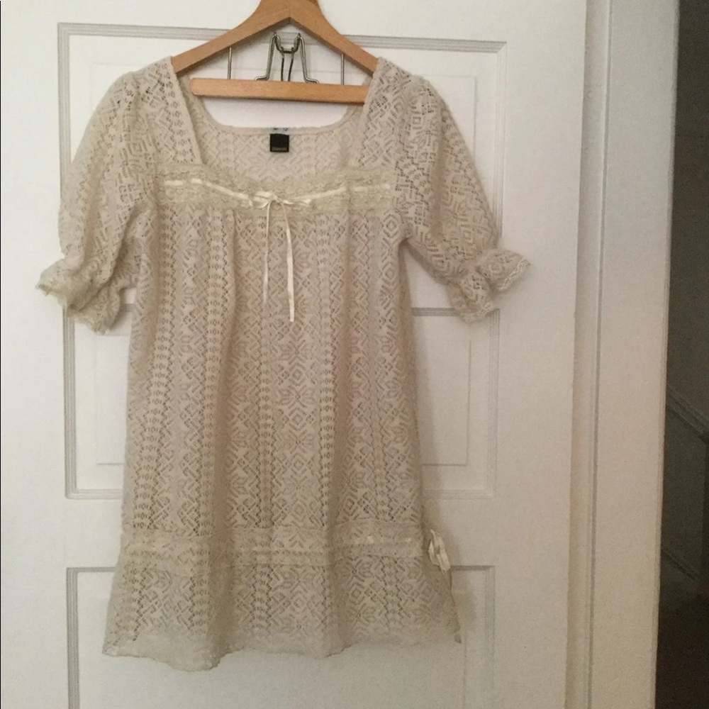 Eyelet dress
